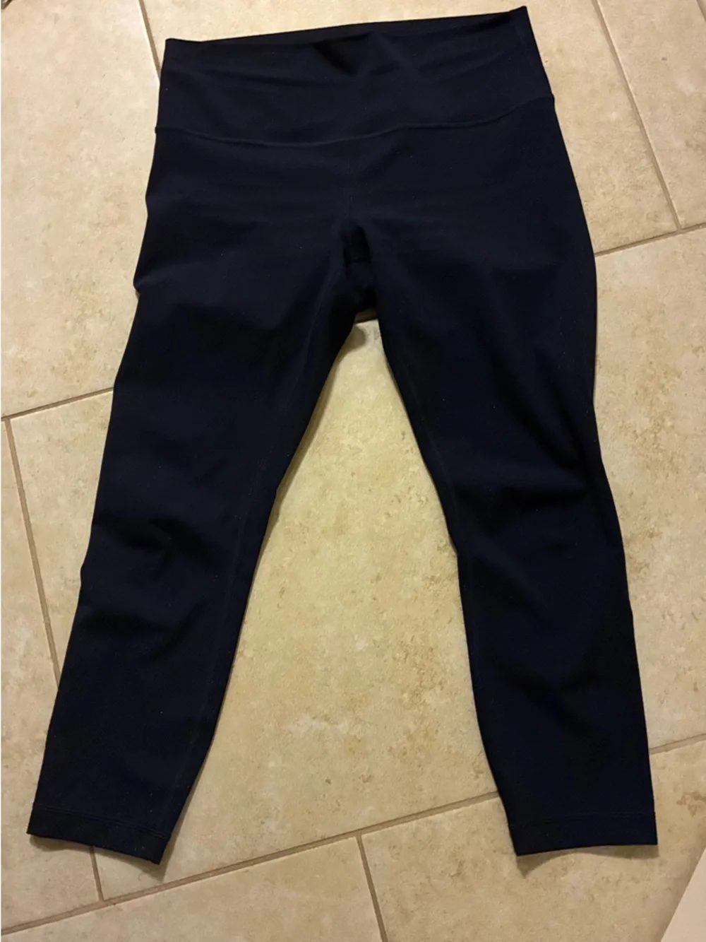 Lululemon Wunder Under High Rise Leggings Navy Sz 10 - Picture 3 of 6